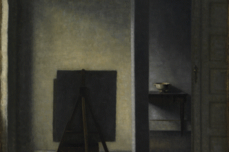 Not Renoir, not Degas, not Vermeer - but Hammerhøi